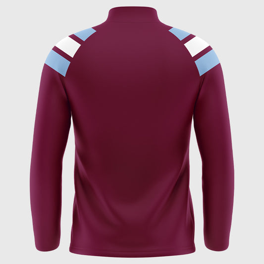 Galway United FC Pre-Match Half Zip (Maroon)