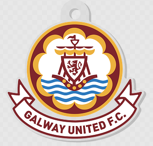 Galway United FC Retro Keychain