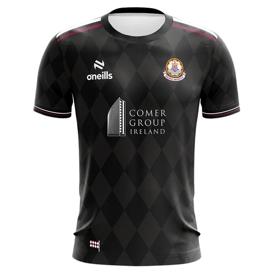 Galway United FC Warm Up Top (Black)