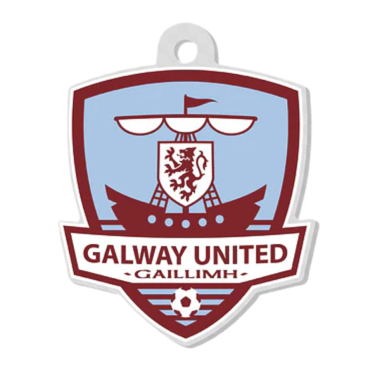 Galway United FC Crest Keychain