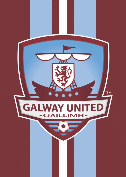 Galway United FC Crest Poster