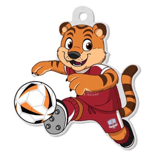 Galway United FC Terry The Tiger Keychain