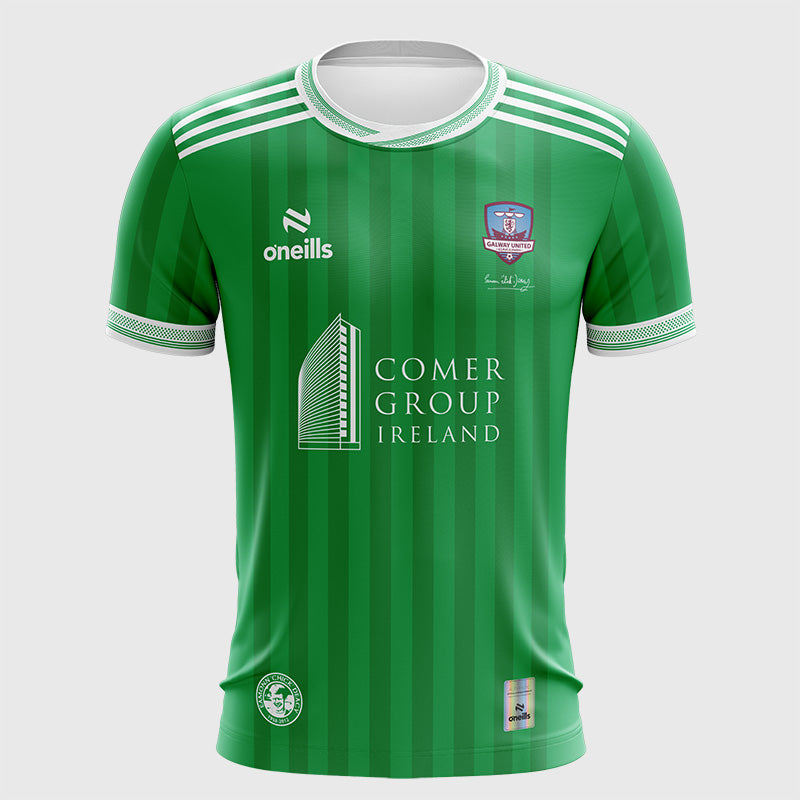 Galway United FC Goalkeeper Jersey 2026 (Green Shadow/White)