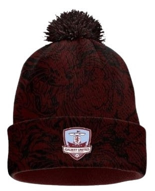 Galway Unitef FC Tribal Maroon Bobble