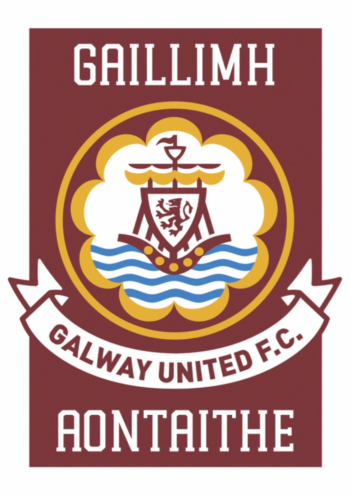 Galway United FC Gaillimh Aontaithe Poster