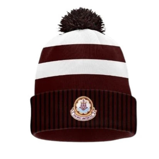 Galway United FC Retro Stripe Bobble